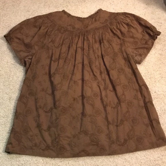 Magellan Brown Blouse - Picture 11 of 14